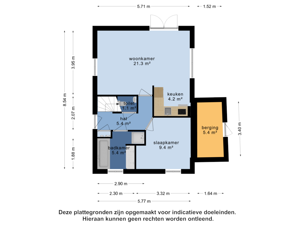 Bekijk plattegrond van Begane grond van Hunerwold State 9