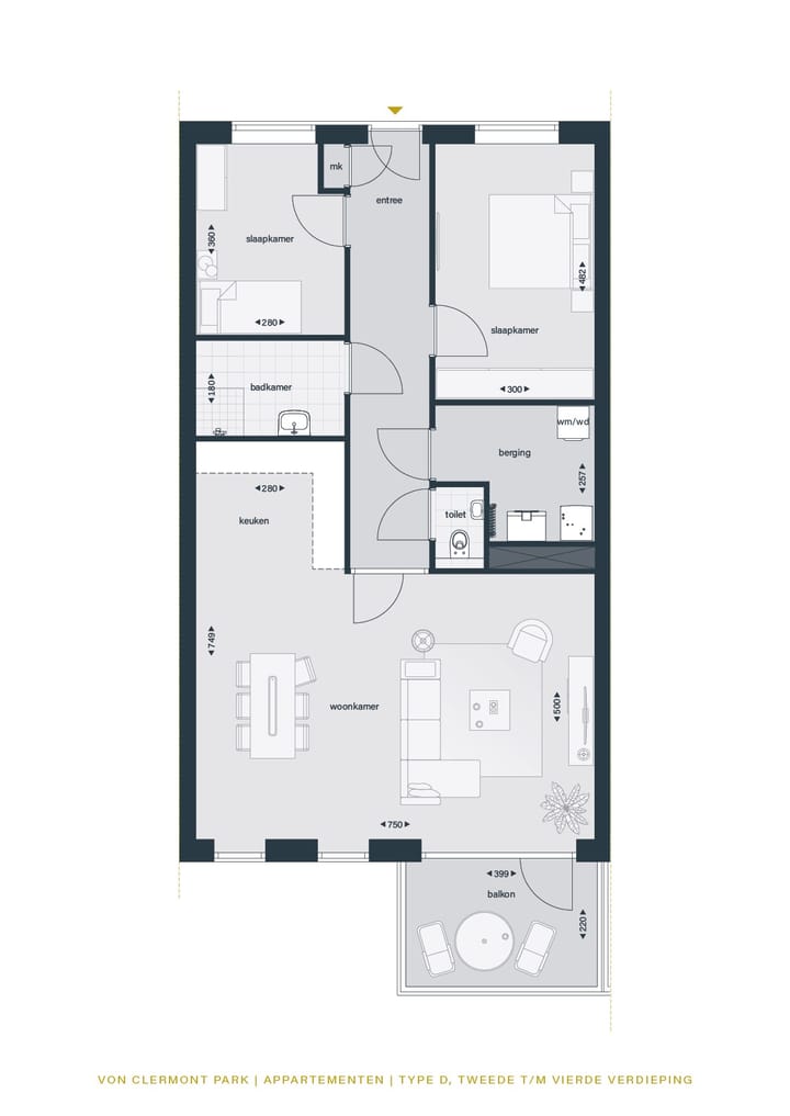 Foto 9 van Appartementen (Bouwnr. 8)