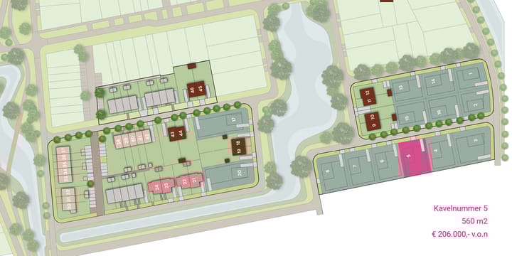 Foto 5 van Vrije kavel NoorderHorizon te Zuidhorn (Bouwnr. 5)