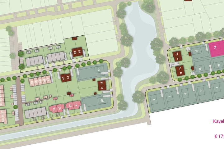 Foto 1 van Vrije kavel NoorderHorizon te Zuidhorn (Bouwnr. 14)