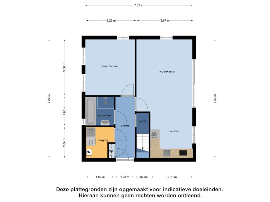 Bekijk plattegrond van Begane Grond van Gagelmaat 4-76