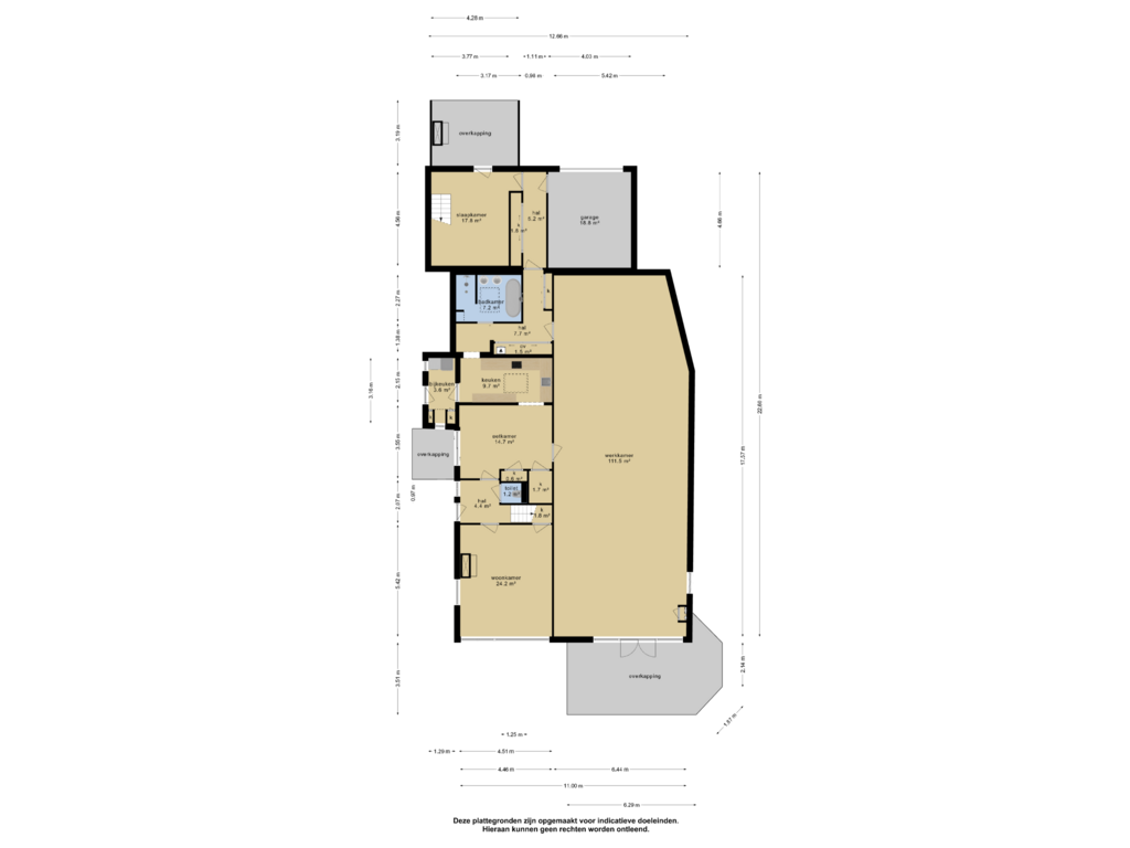 Bekijk plattegrond van Begane grond van Reitsmastrjitte 38