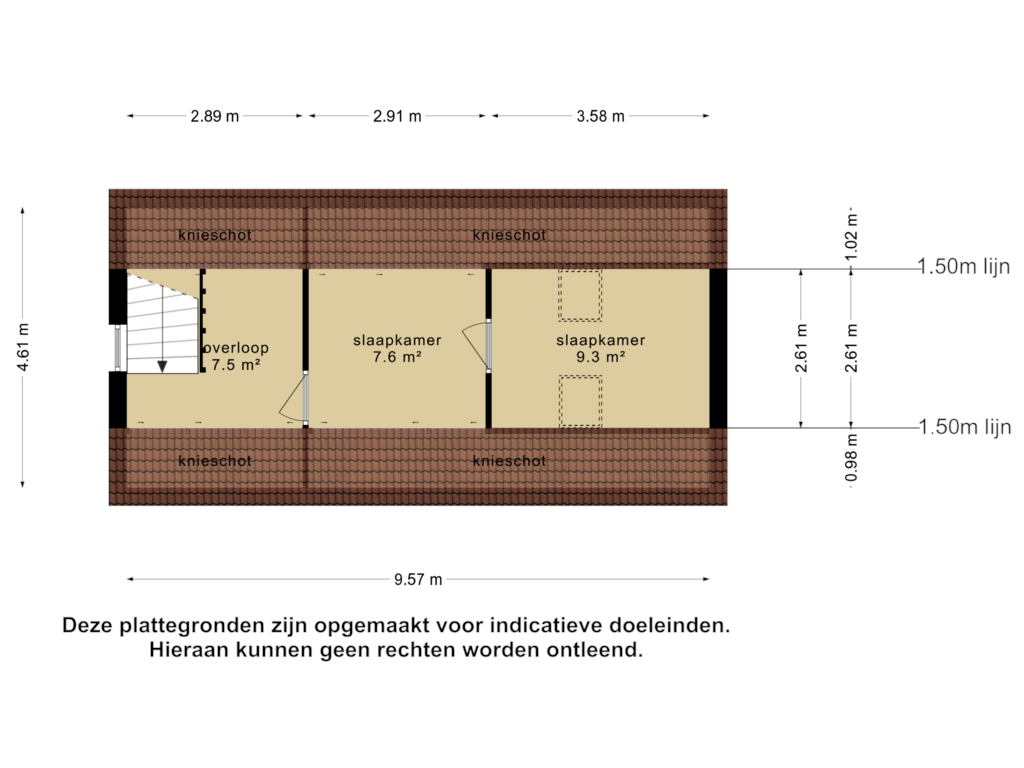 Bekijk plattegrond van 1e verdieping 2 van Reitsmastrjitte 38