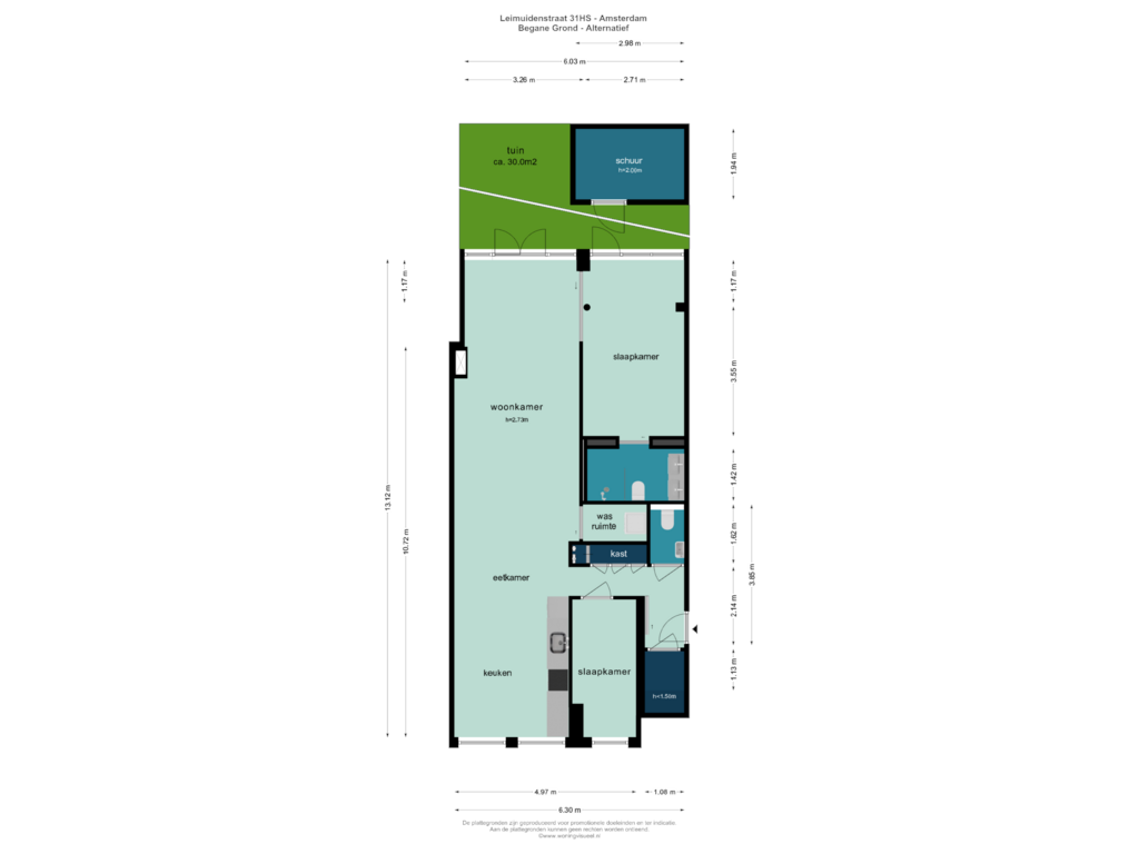 Bekijk plattegrond van BEGANE GROND_ALT van Leimuidenstraat 31-HS