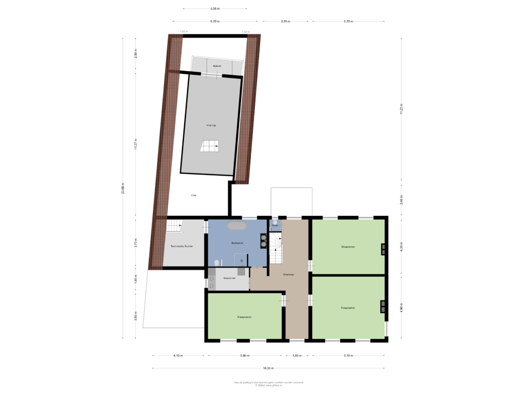 Bekijk plattegrond van Eerste Verdieping van Raadhuisstraat 25