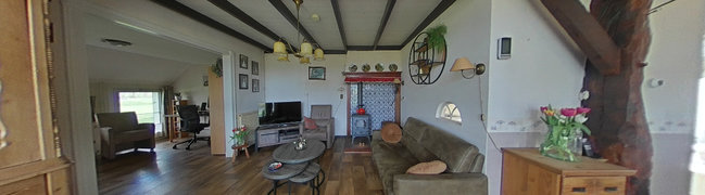 View 360° photo of Woonkamer of Dennenweg 1