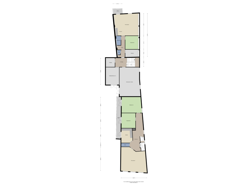 Bekijk plattegrond van Eerste verdieping Bestaand van Laarstraat 128