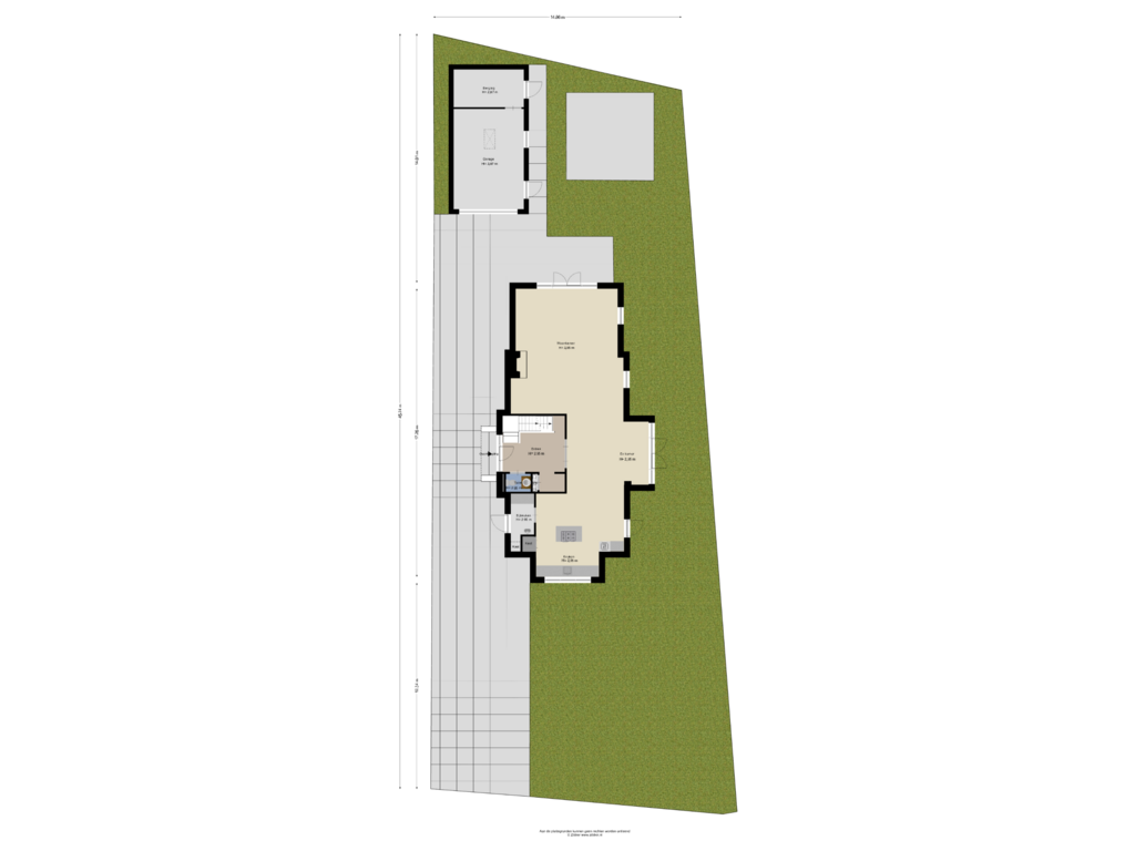 Bekijk plattegrond van Begane grond_tuin van Herenweg 30