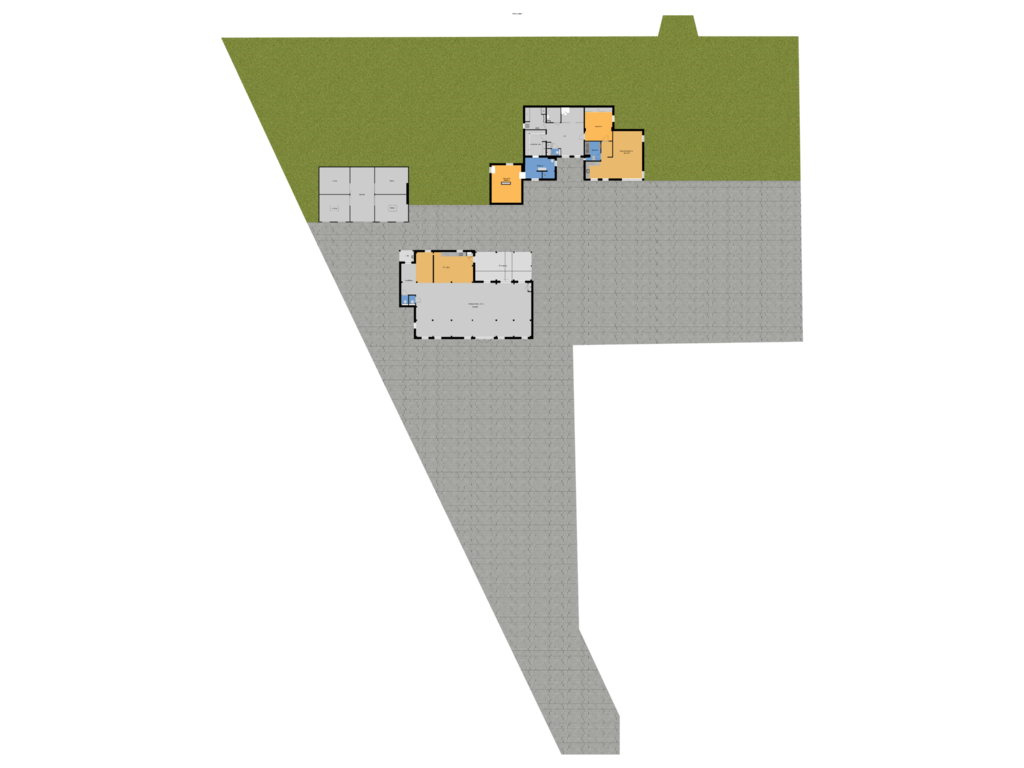 View floorplan of Perceeloverzicht of Noordeindseweg 57