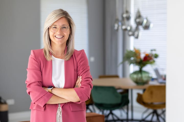 Een promotiefoto voor op kantoor