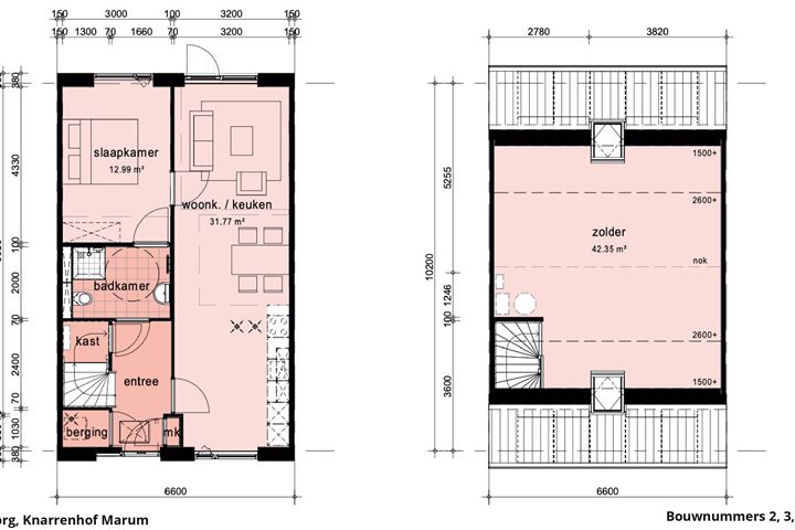 Bekijk foto 15 van Tussenwoning 6.6 breed (sociale koop) (Bouwnr. 5)