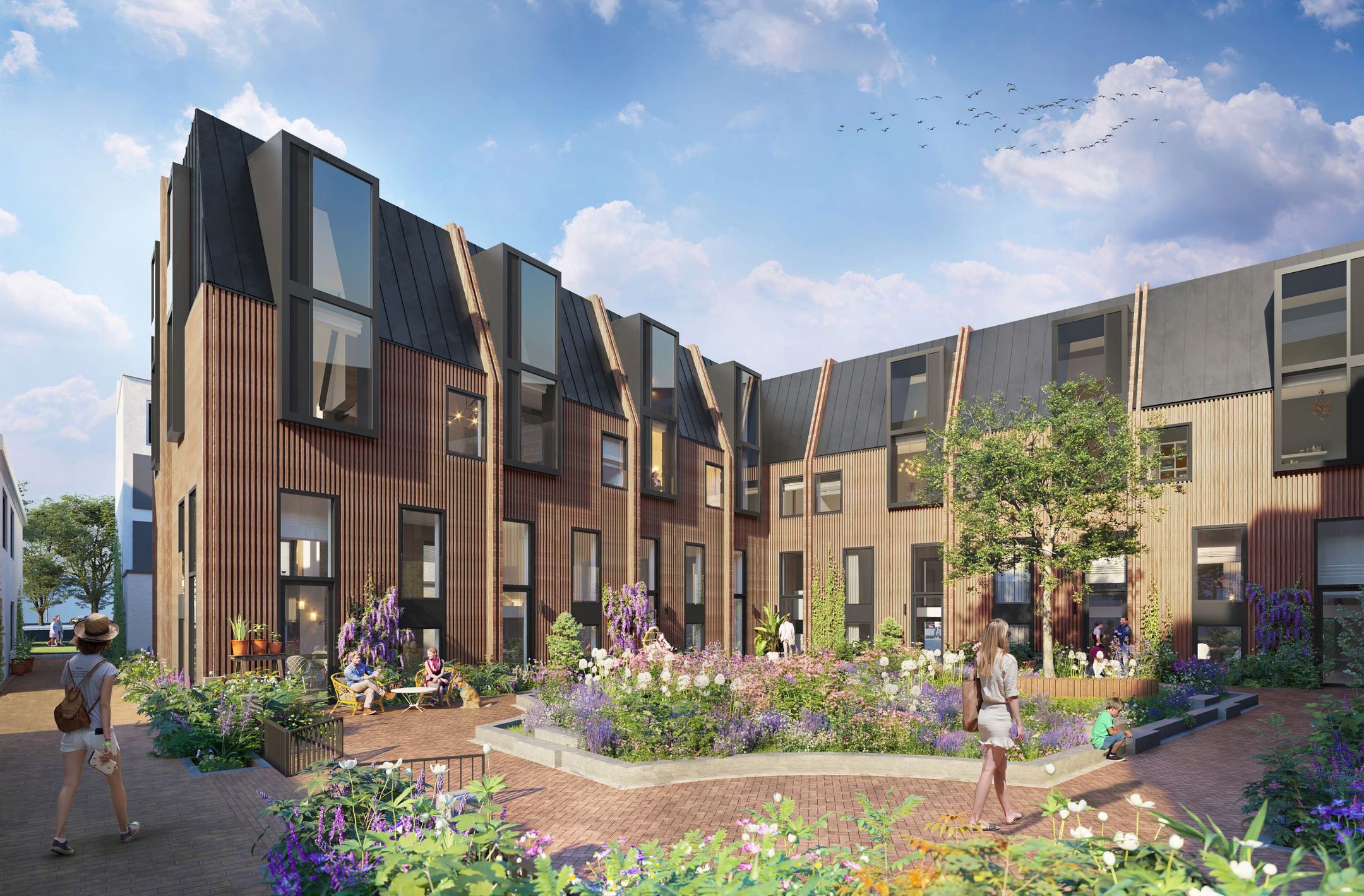 Fietsznfabriek - Hofwoningen (Bouwnr. 5), Haarlem, 2011AK, Noord-Holland, Nederland