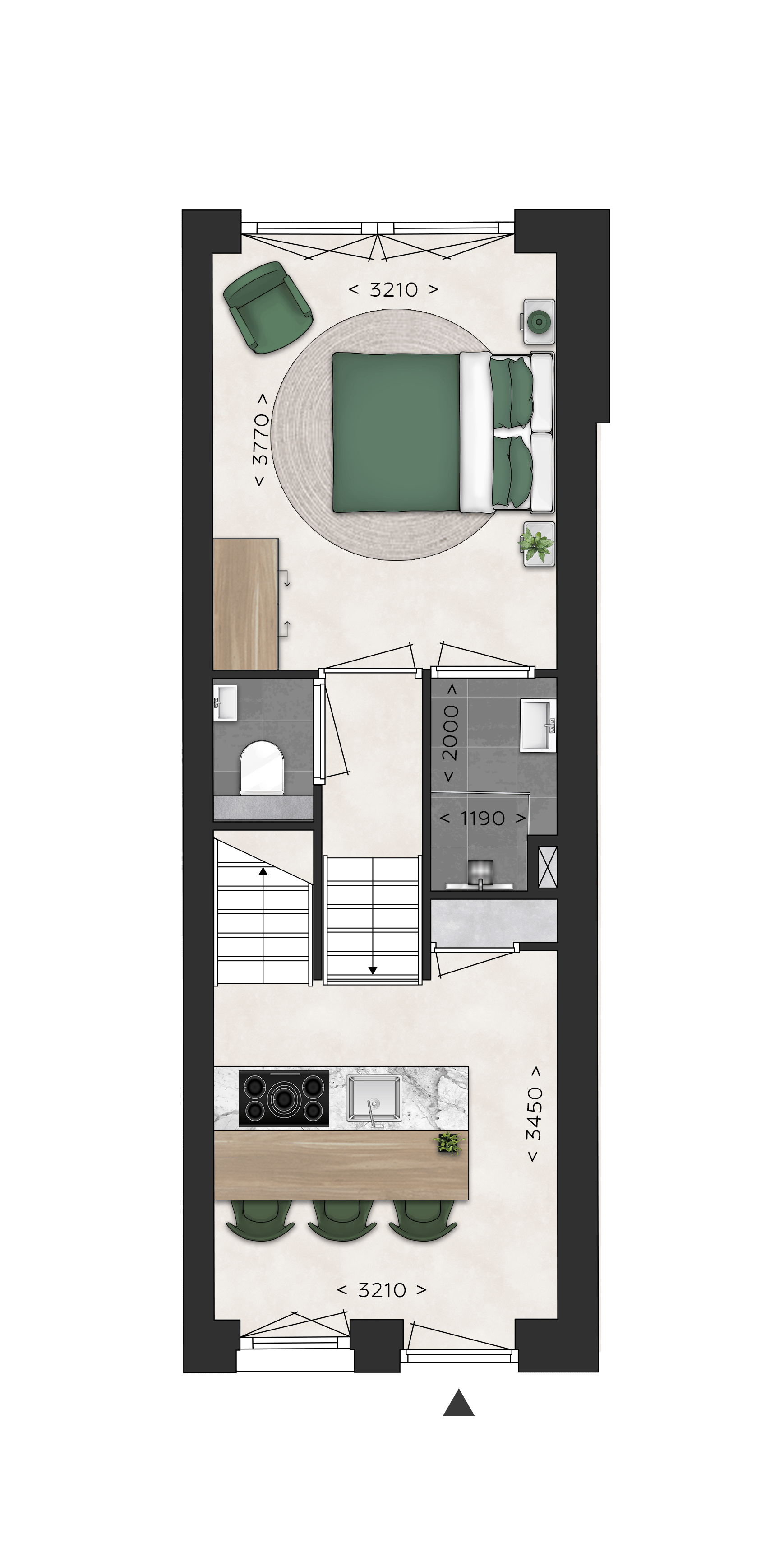 Foto 6 van Fietsznfabriek - De Drie Pakhuizen D02 (Bouwnr. 2)