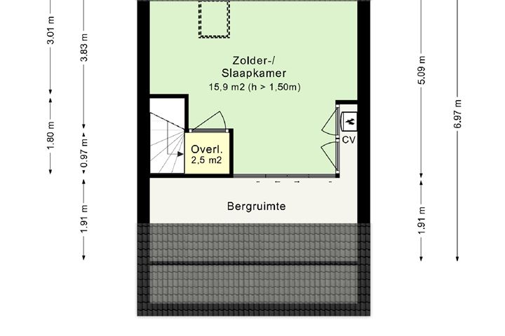 View photo 34 of Zonnebloemstraat 17