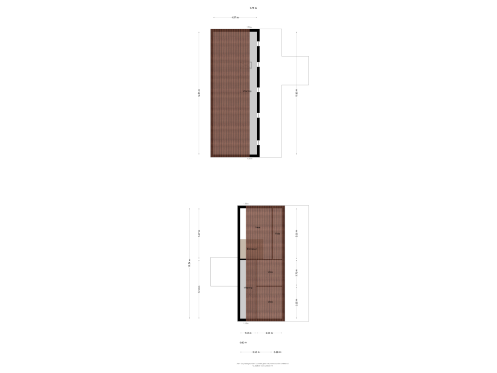 Bekijk plattegrond van Tweede verdieping van Veertels 5