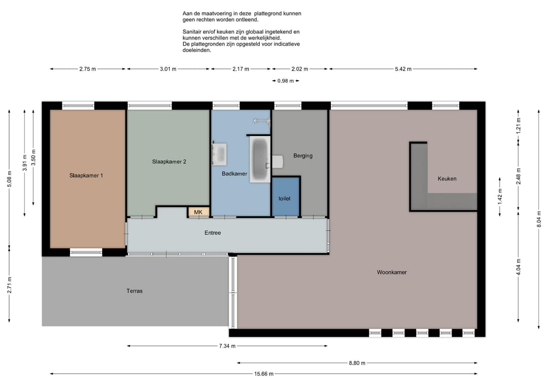Foto 38 van Prinses Marijkestraat 16-B
