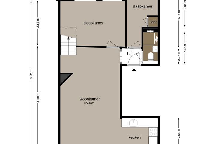 Bekijk foto 30 van Kromme-Mijdrechtstraat 73-III