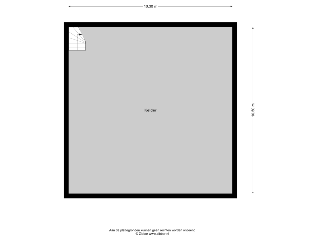 Bekijk plattegrond van Kelder van Streek 116