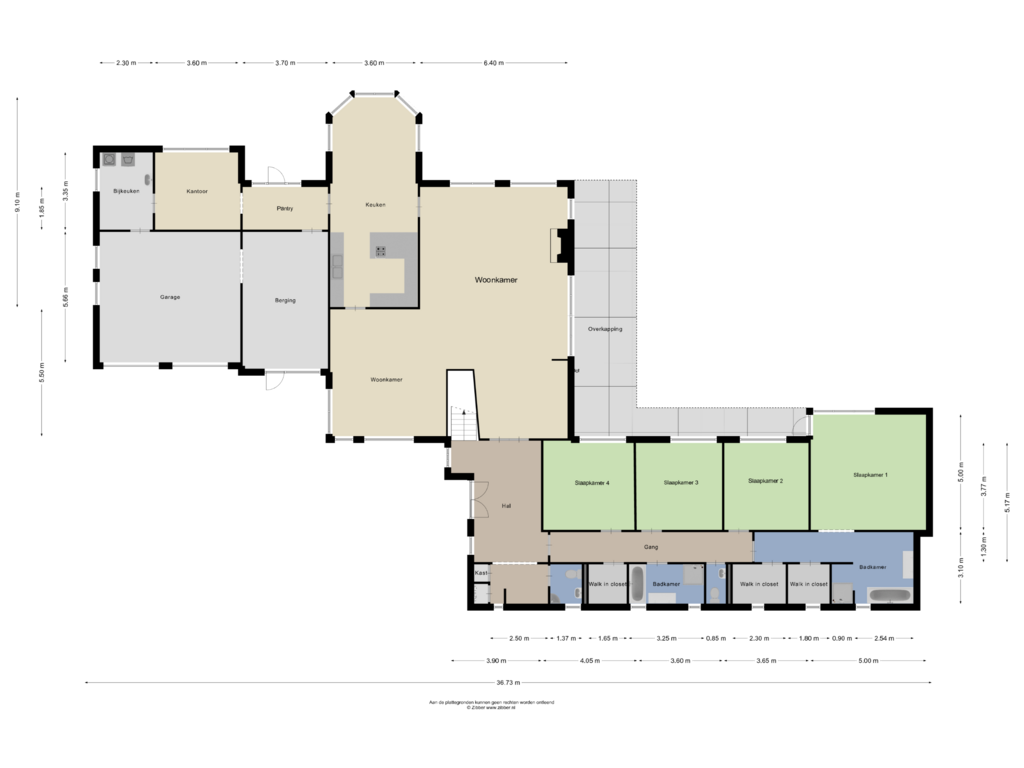 Bekijk plattegrond van Begane grond van Kievietlaan 6