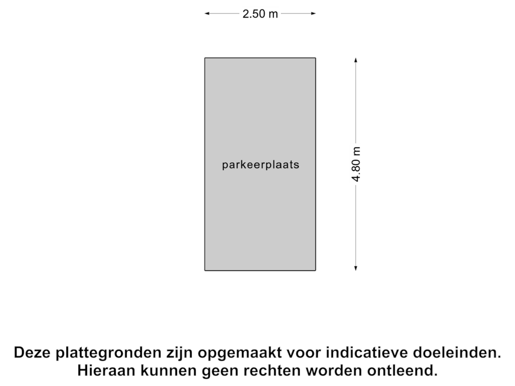 Bekijk plattegrond van Parkeerplaats van Beeckendael 80