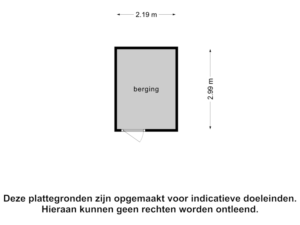 Bekijk plattegrond van Berging van Beeckendael 80