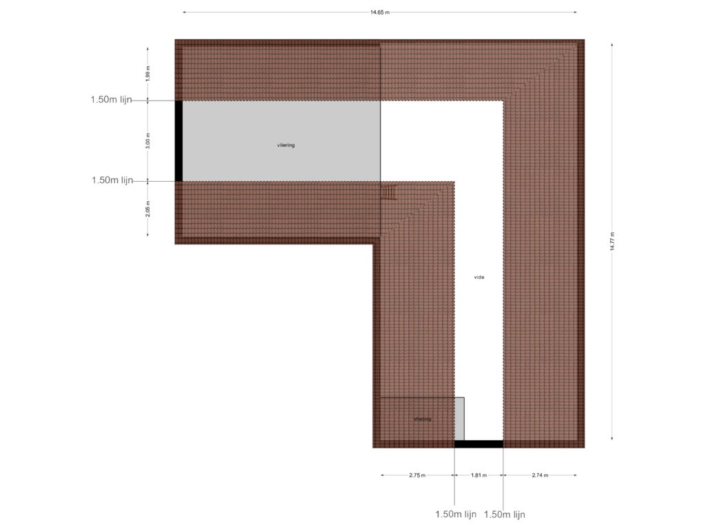 Bekijk plattegrond van Vliering van Andries Dekkerweg 2