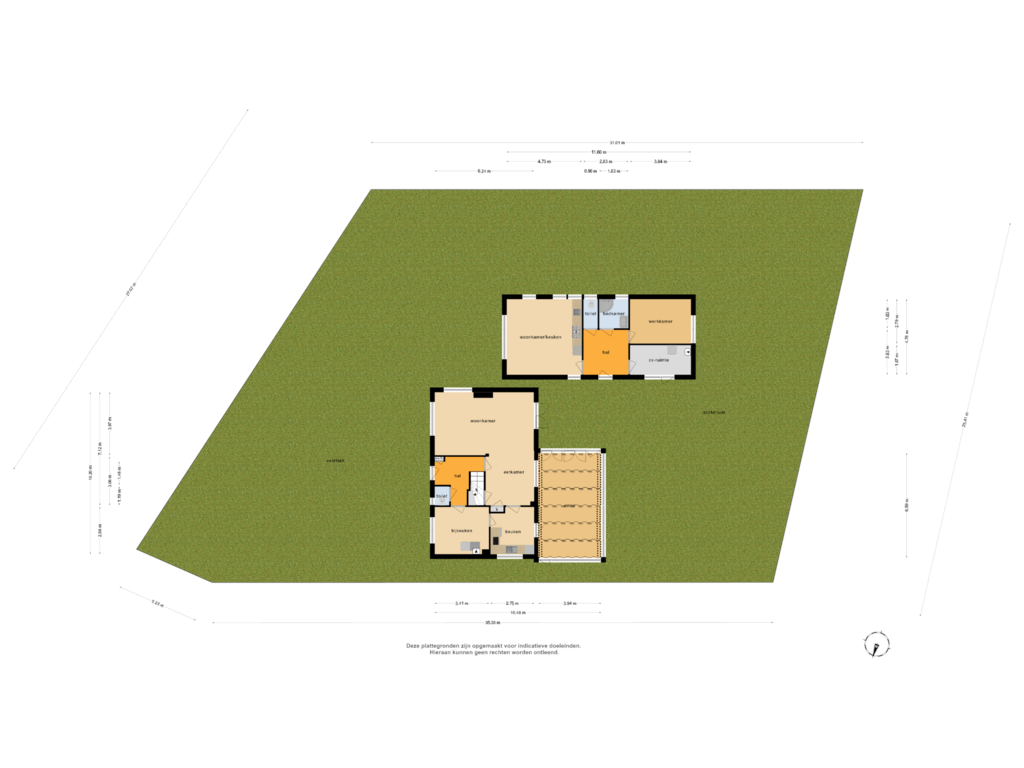 Bekijk plattegrond van Woning overzicht van Demmerik 124-B