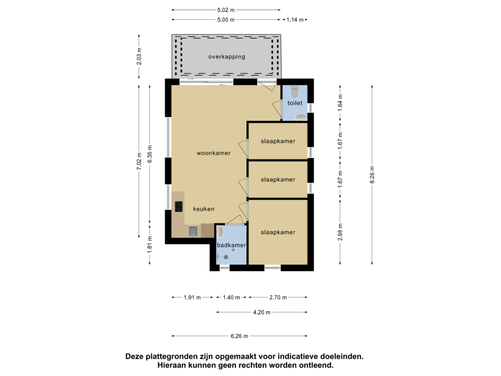 View floorplan of Bungalow of Stelleplas 95