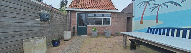 View 360° photo of achtertuin of Fluwelen Burgwal 15