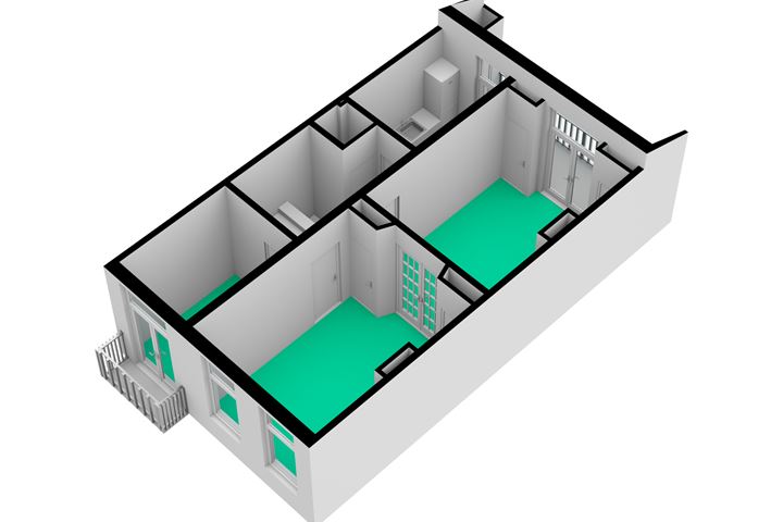 Bekijk foto 47 van Predikherenkerkhof 14-BIS