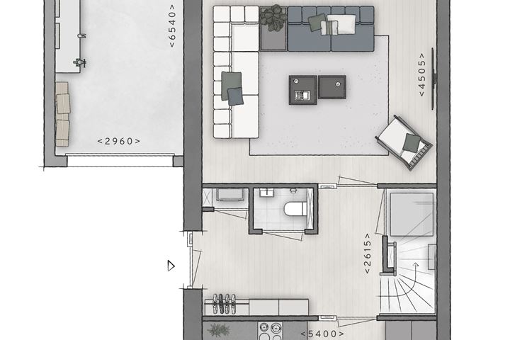 Bekijk foto 9 van Twee-onder-één-kapwoning - 5700 | bnr. 527