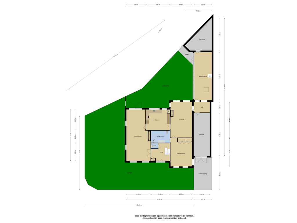 Bekijk plattegrond van Woning overzich van Rodenburg 17