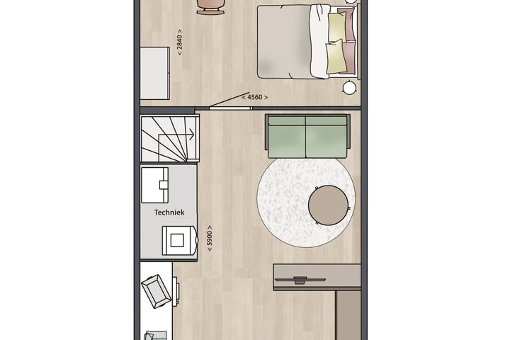 Bekijk foto 5 van Havenkwartier | Fase 1B (Bouwnr. 42)