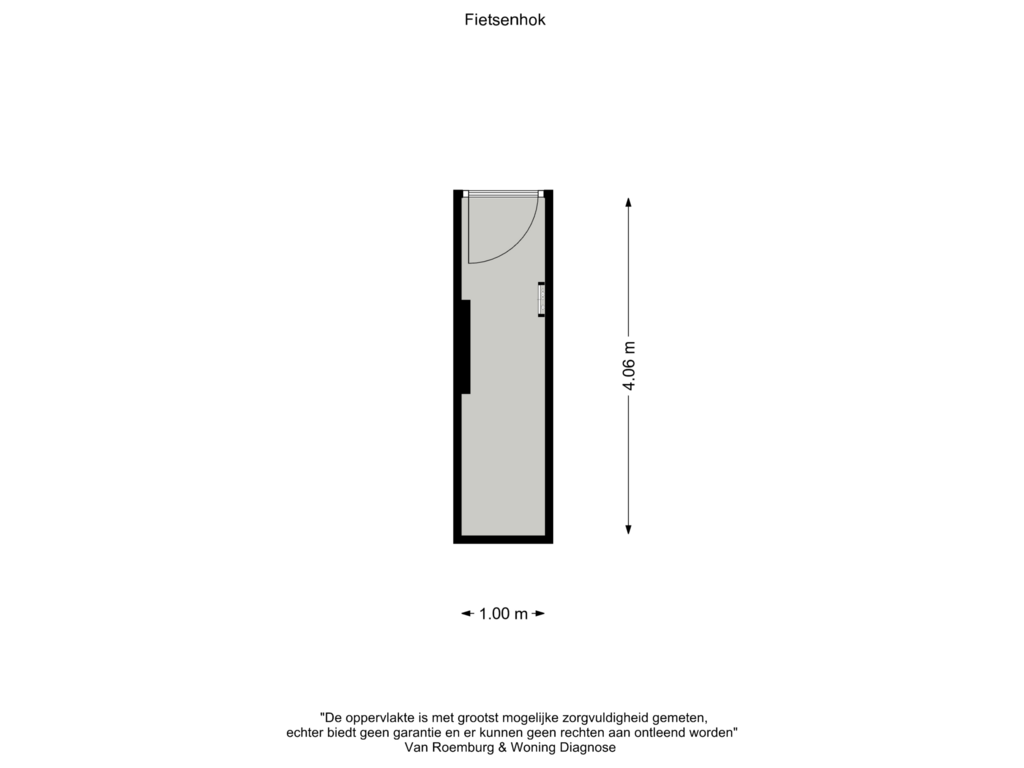 Bekijk plattegrond van Fietsenhok van Arnoudstraat 10