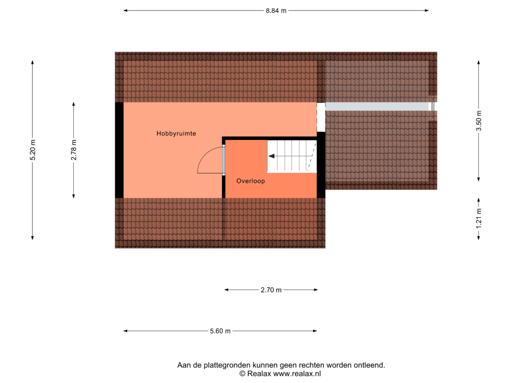 View floorplan of Verdieping 2 of De Aa 2