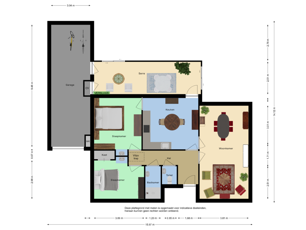 Bekijk plattegrond van First floor van Eedeweg 1