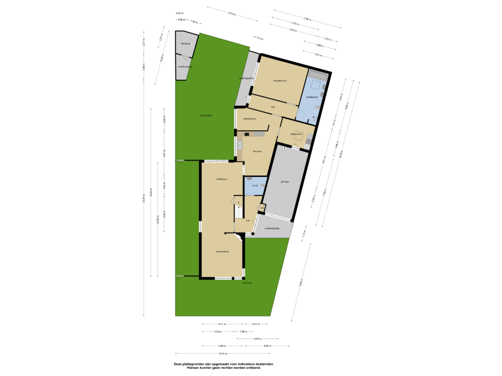 Bekijk plattegrond van Woning overzicht van Kraanven 51