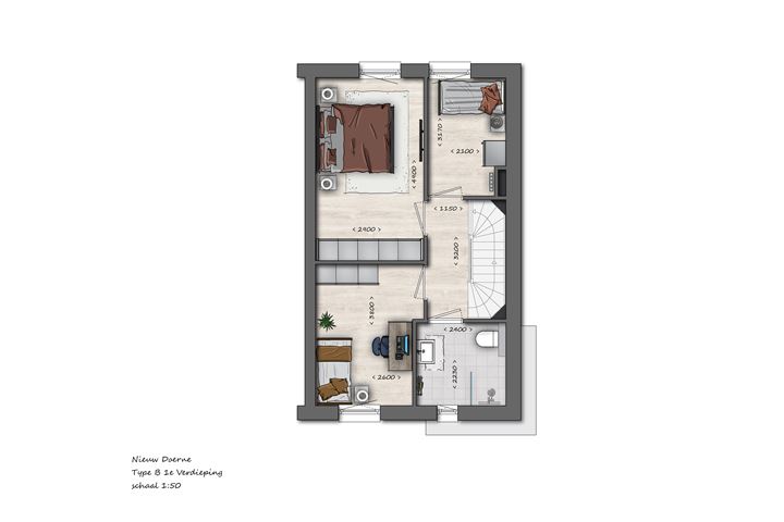 View photo 4 of Nieuw Doerne - Tweekapper type B - 38 (Bouwnr. 38)