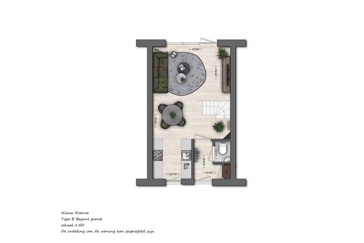 View photo 4 of Nieuw Doerne - Rijwoning type E - 5 (Bouwnr. 5)