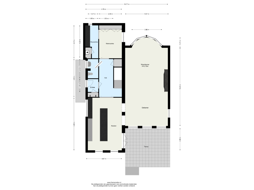 Bekijk plattegrond van Begane Grond van 's-Gravenweg 325