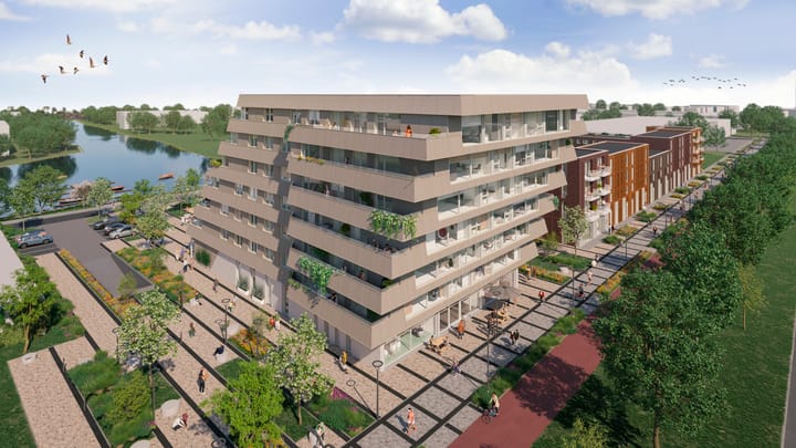 Foto 5 van Hogerwal Tussenwoning 3 laags (Bouwnr. 21)