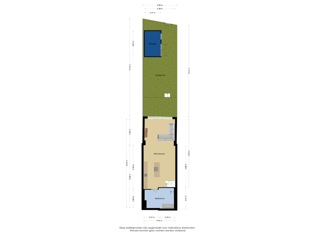 Bekijk plattegrond van Overzicht woning van Dordtsestraatweg 671-A