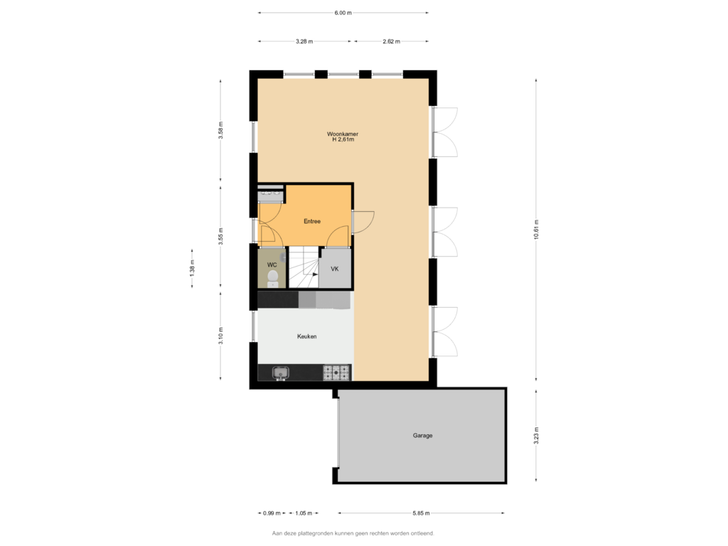 View floorplan of Begane Grond of Meerkoet 2