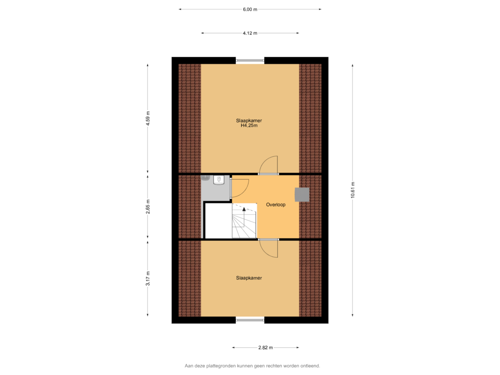 View floorplan of Zolder of Meerkoet 2