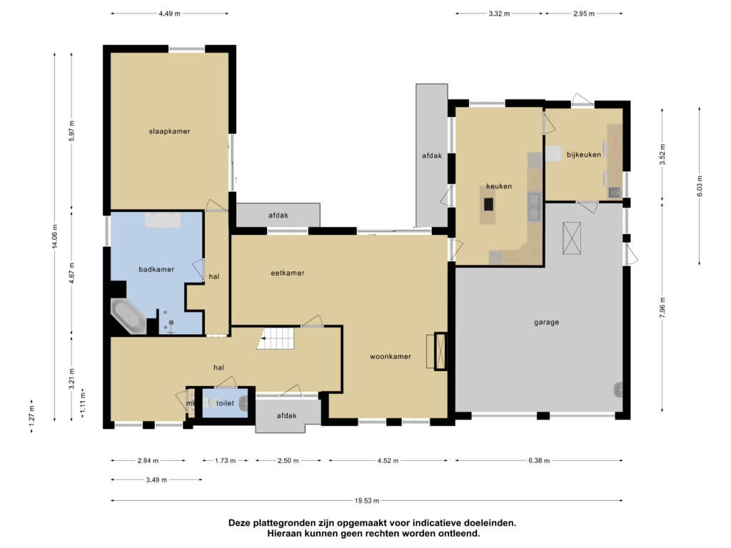 Bekijk plattegrond van Begane grond van Het Heem 11