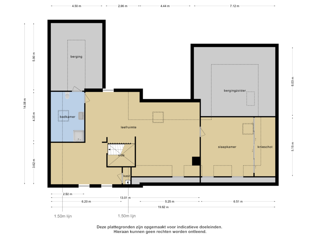 Bekijk plattegrond van 1e verdieping van Het Heem 11