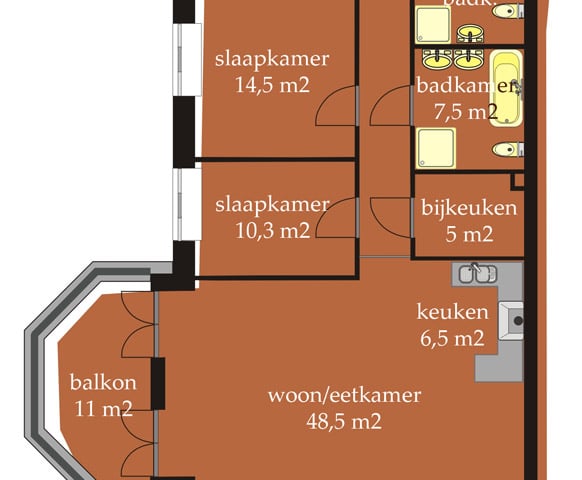 Bekijk foto 30 van Koningin Wilhelminalaan 1-C