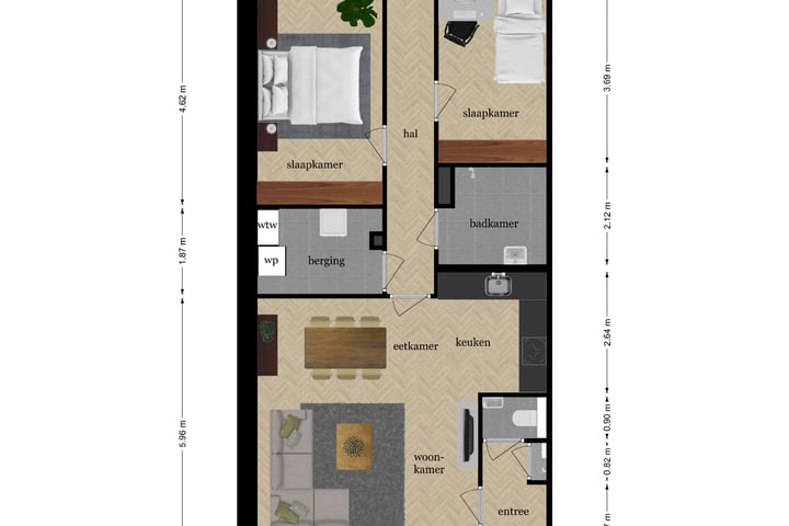 Bekijk foto 6 van Blok C (Bouwnr. 17)