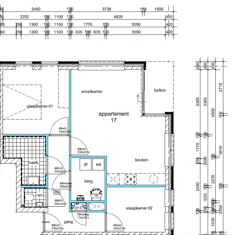 Foto 9 van Emmerweg app 1e verdieping nummer 17