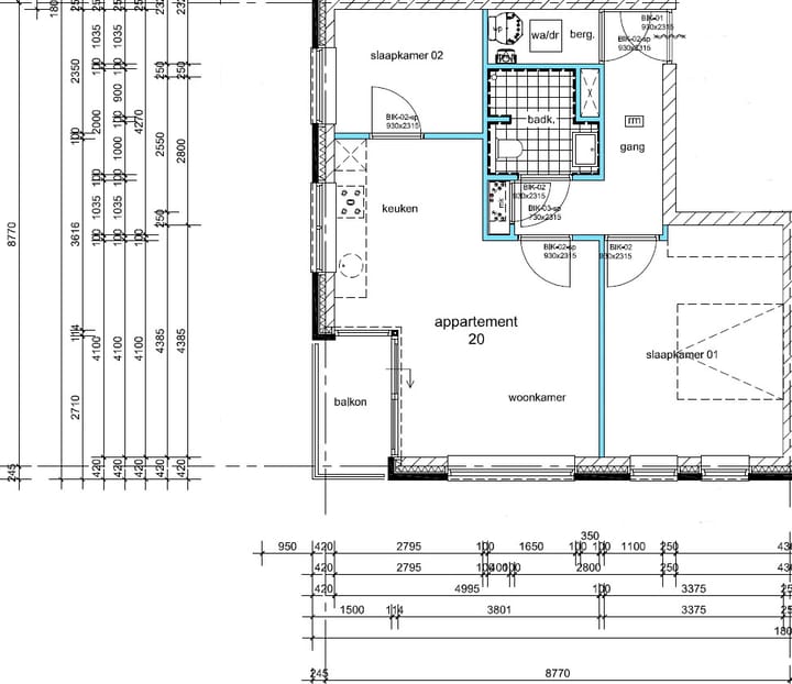 Foto 9 van Emmerweg app 1e verdieping nummer 20